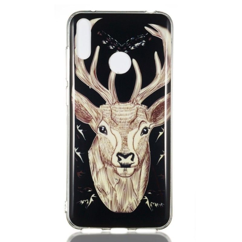 Kryt Huawei Y7 2019 Fluorescenční Majestátní Jelen