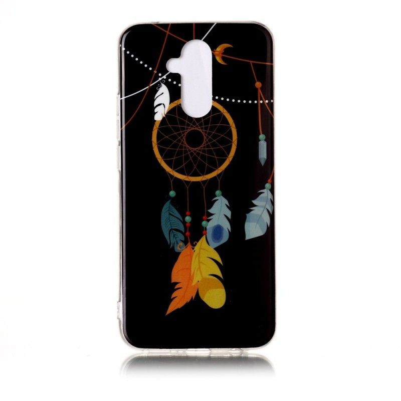 Kryt Na Huawei Mate 20 Lite Jedinečný Fluorescenční Lapač Snů