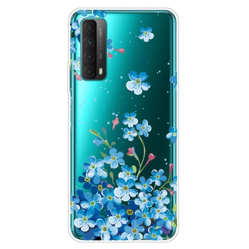 Kryt Na Huawei P Smart 2021 Kytice Modrých Květů