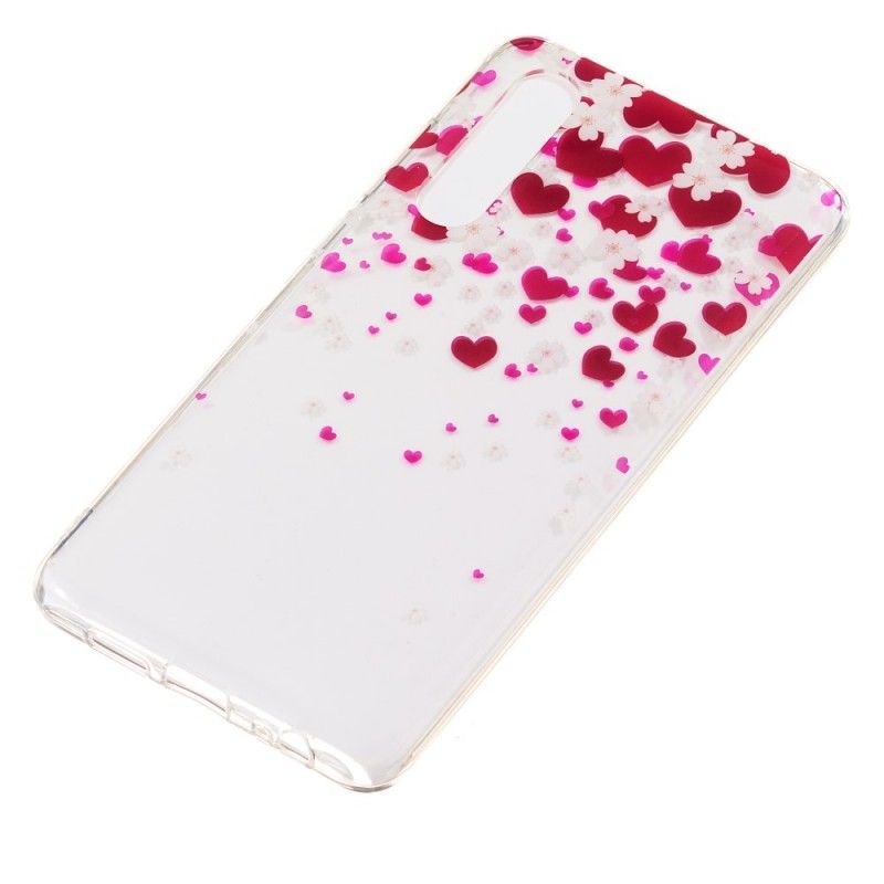 Kryt Na Huawei P30 Déšť Srdcí