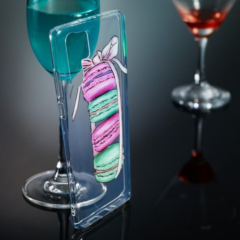 Kryt Na Huawei P30 Pro Průhledné Gurmánské Makronky