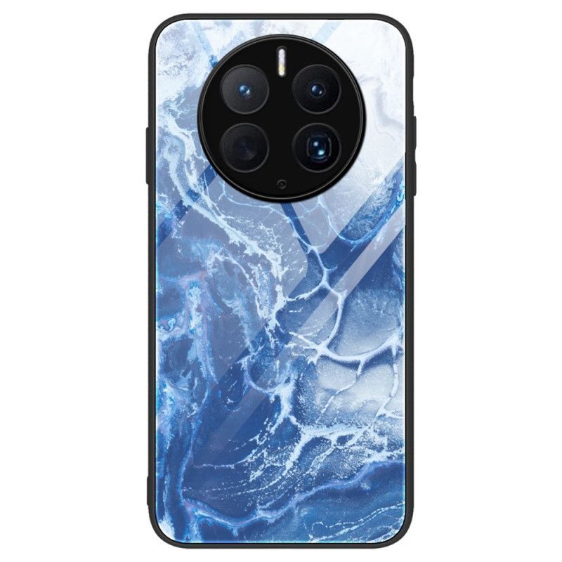 Kryty Na Mobil Na Huawei Mate 50 Pro Stylové Mramorové Tvrzené Sklo