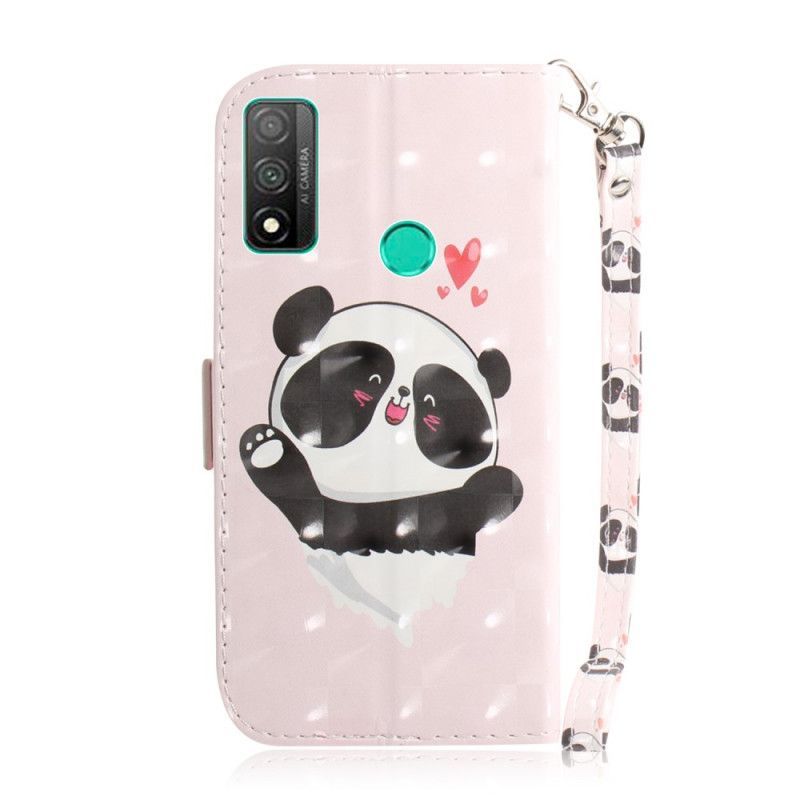 Peněženková Pouzdra Huawei P Smart 2020 Pásek Lásky Pandy