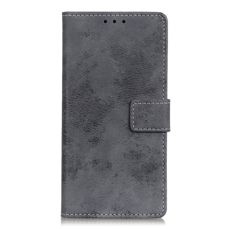 Peněženková Pouzdra Huawei P Smart Z / Čest 9x Vintage Kožený Efekt