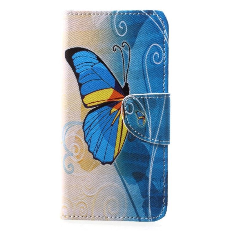 Peněženková Pouzdra Huawei P20 Lite Motýli