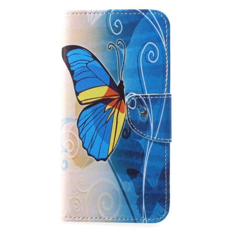 Peněženková Pouzdra Huawei P20 Motýli