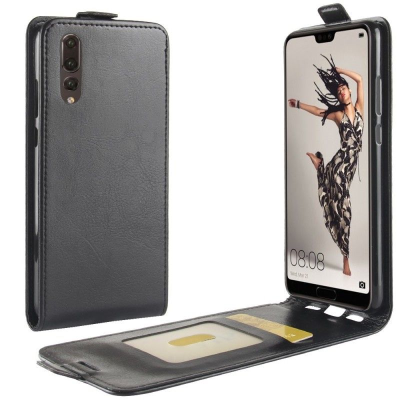 Peněženková Pouzdra Huawei P20 Skládání