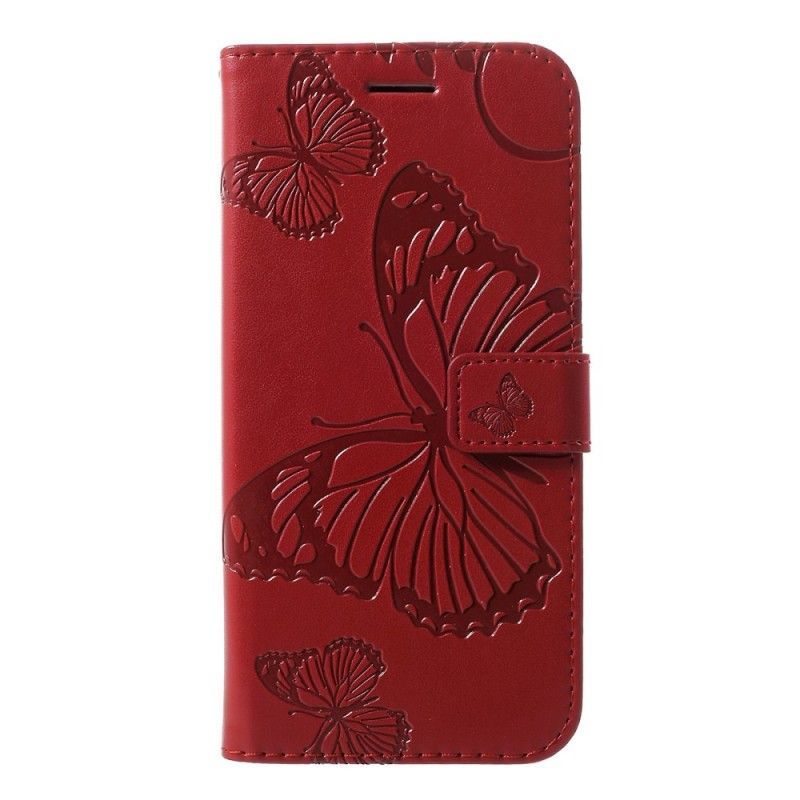 Peněženková Pouzdra Huawei P30 Lite Obří Tanga Motýli