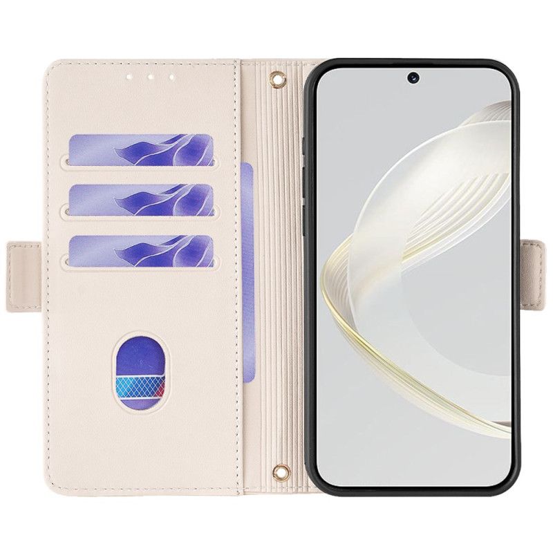 Peněženková Pouzdra Huawei Pura 70 Kryty Na Mobil Blokování Rfid A Ramenní Řetěz