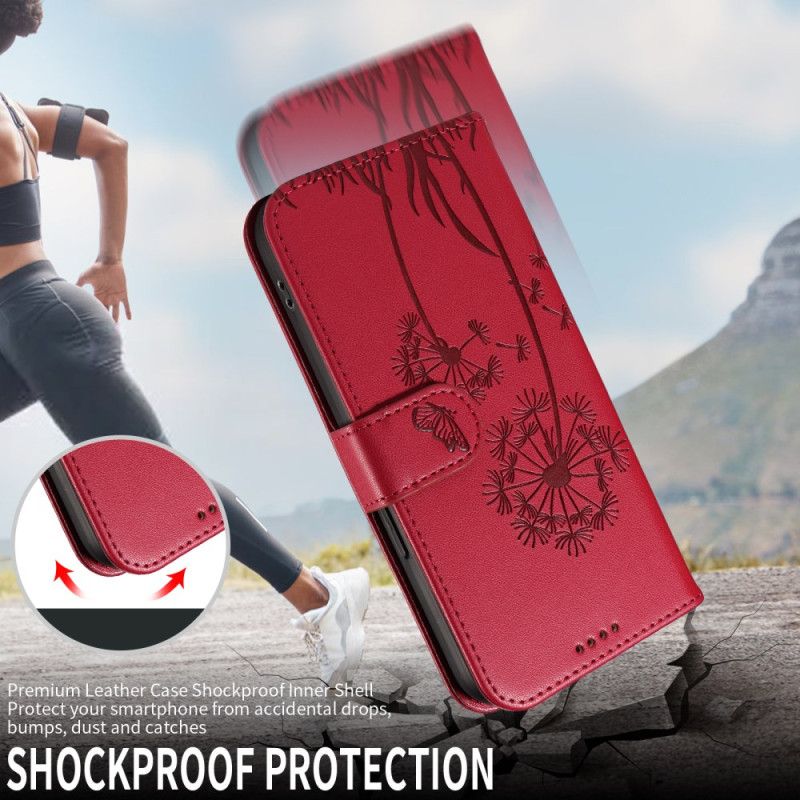 Peněženková Pouzdra Huawei Pura 80 Pampeliška A Popruh