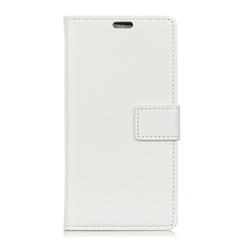 Peněženková Pouzdra Huawei Y7 2019 Jednoduchá Imitace Kůže