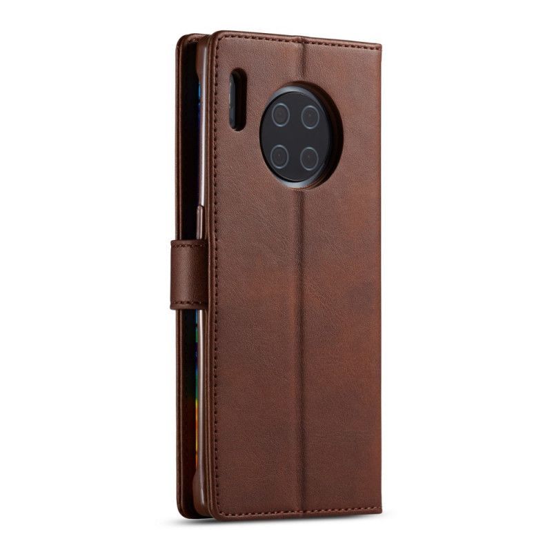Peněženková Pouzdra Na Huawei Mate 30 Pro Lc.imeeke Kožený Efekt