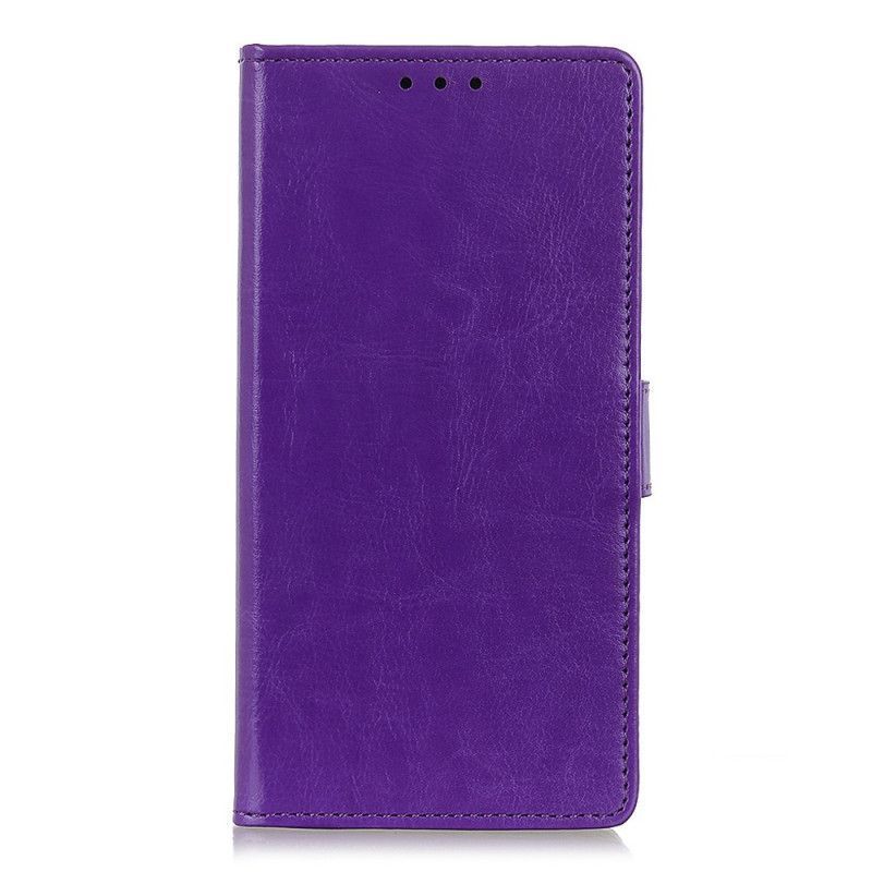 Potah Honor 50 Lite / Huawei Nova 8i Jednoduchý Lesklý Kožený Efekt