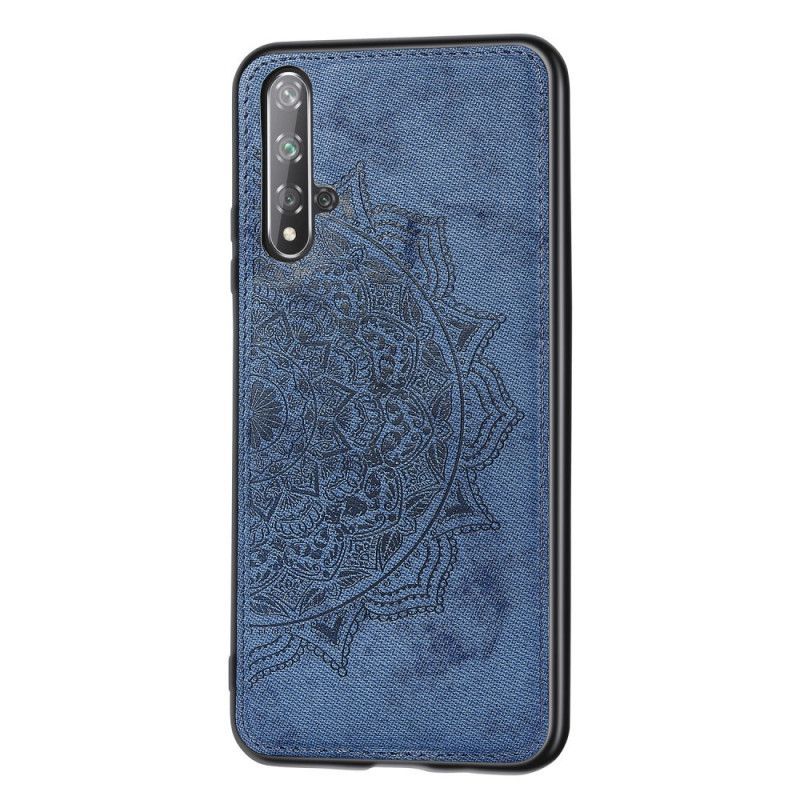 Pouzdro Honor 20 / Textura Látky Kryt Na Huawei Nova 5t A Mandala