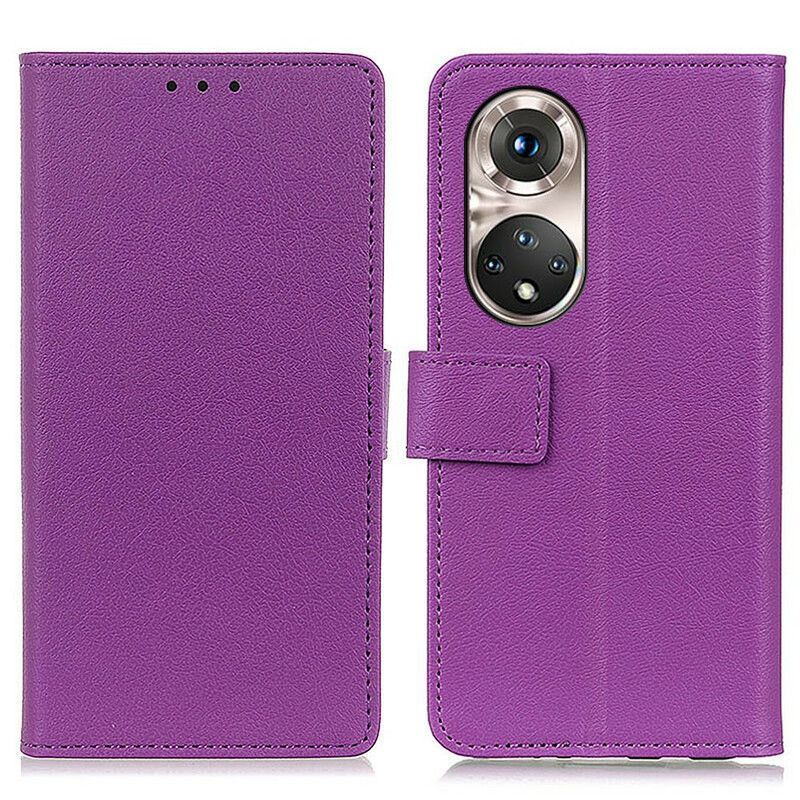 Pouzdro S Klasickým Koženým Efektem Honor 50 Pro / Huawei Nova 9 Pro
