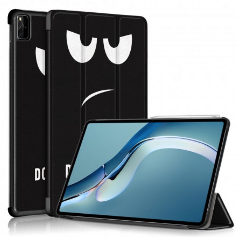 Vyztužené Chytré Pouzdro Kryt Huawei Matepad Pro 12.6 (2021) Nedotýkejte Se Mě