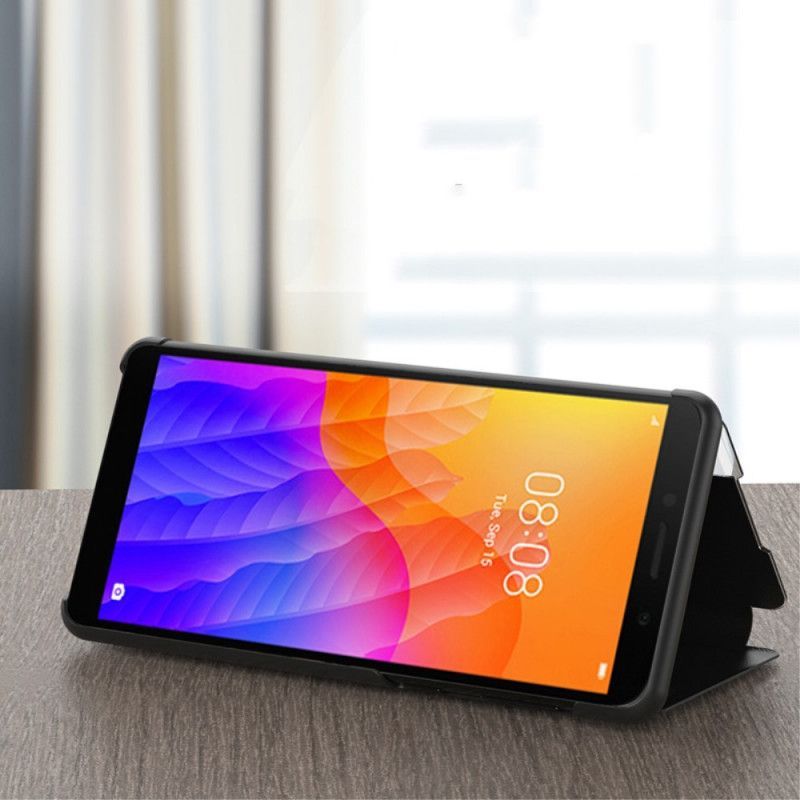 Zobrazit Obal Kryt Huawei Y5p Texturovaná Umělá Kůže
