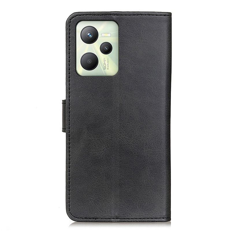 Kožené Pouzdro Na Realme C35 Klasický Matný