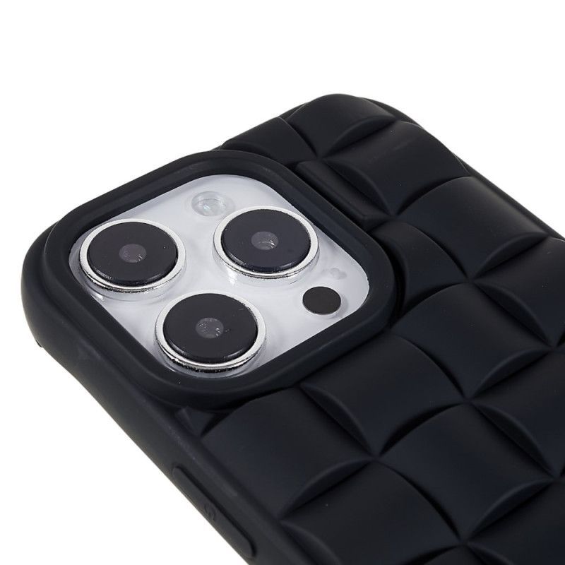 Kryt Na iPhone 14 Pro Prošívaný Styl