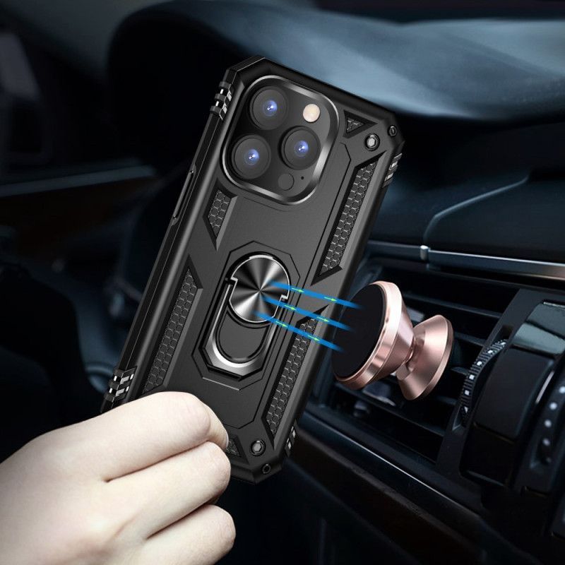 Kryt Na iPhone 14 Pro Prstencový Design