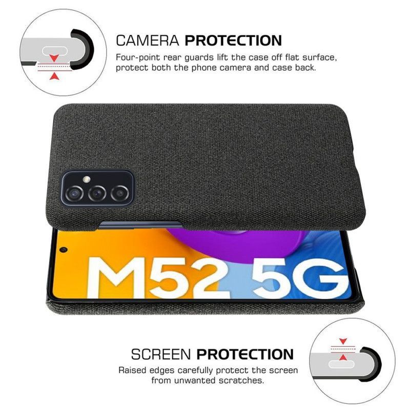 Kryt Na Samsung Galaxy M52 5G Tkanina Ksq