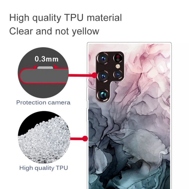 Kryt Na Samsung Galaxy S22 Plus 5G Barevný Mramor
