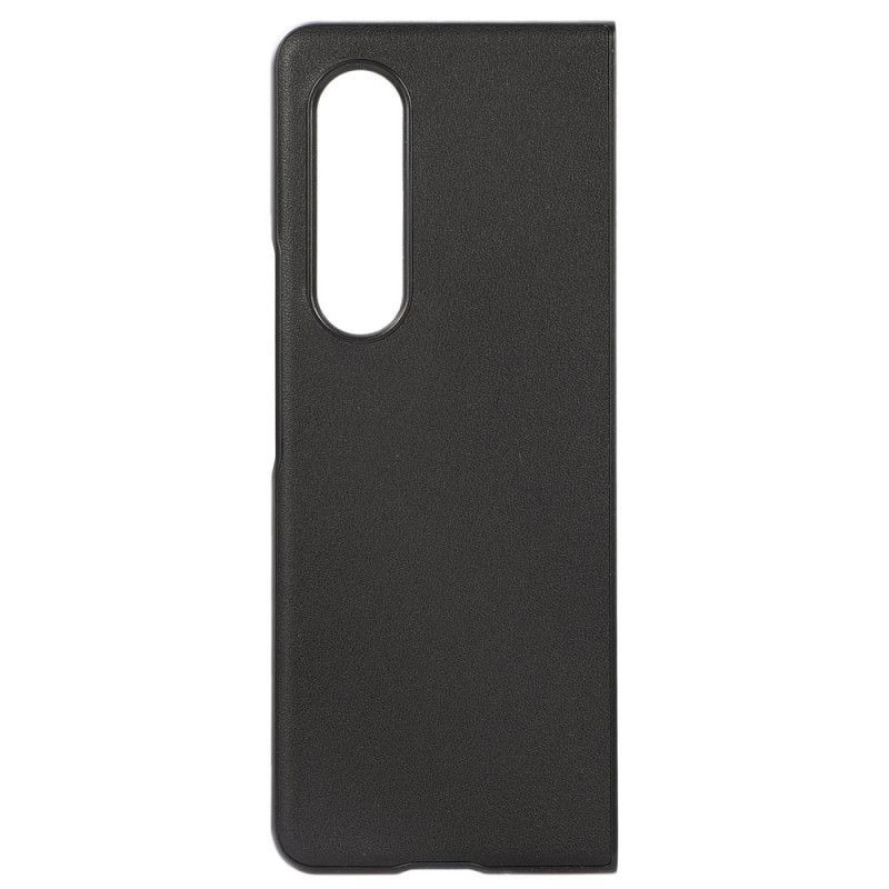 Kryt Na Samsung Galaxy Z Fold 4 Klasický Potah Z Pravé Kůže