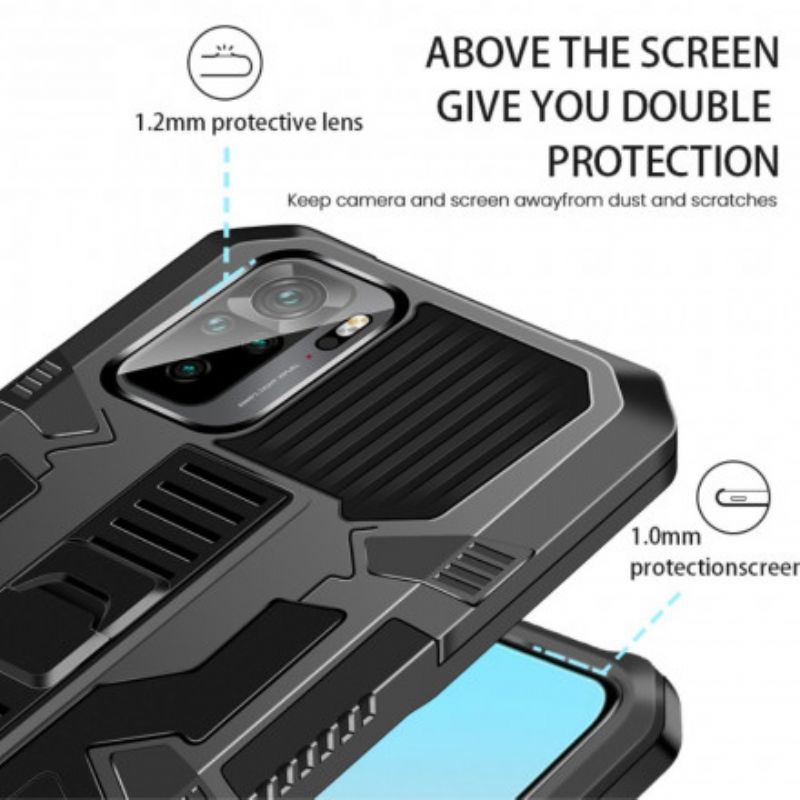 Kryt Na Xiaomi Redmi Note 10 / 10S Hands-free 2-polohový Stojan
