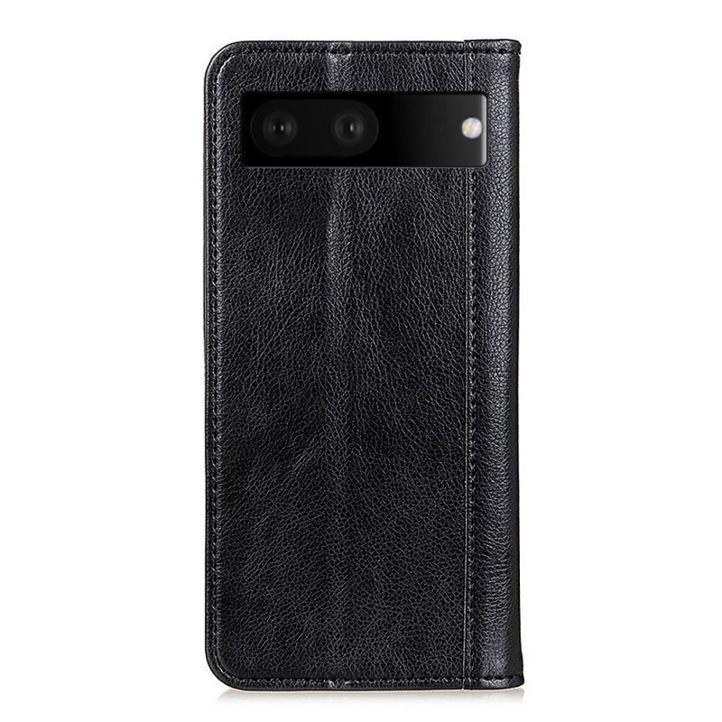 Kryty Na Mobil Na Google Pixel 7 Flipové Pouzdro Dělená Kůže