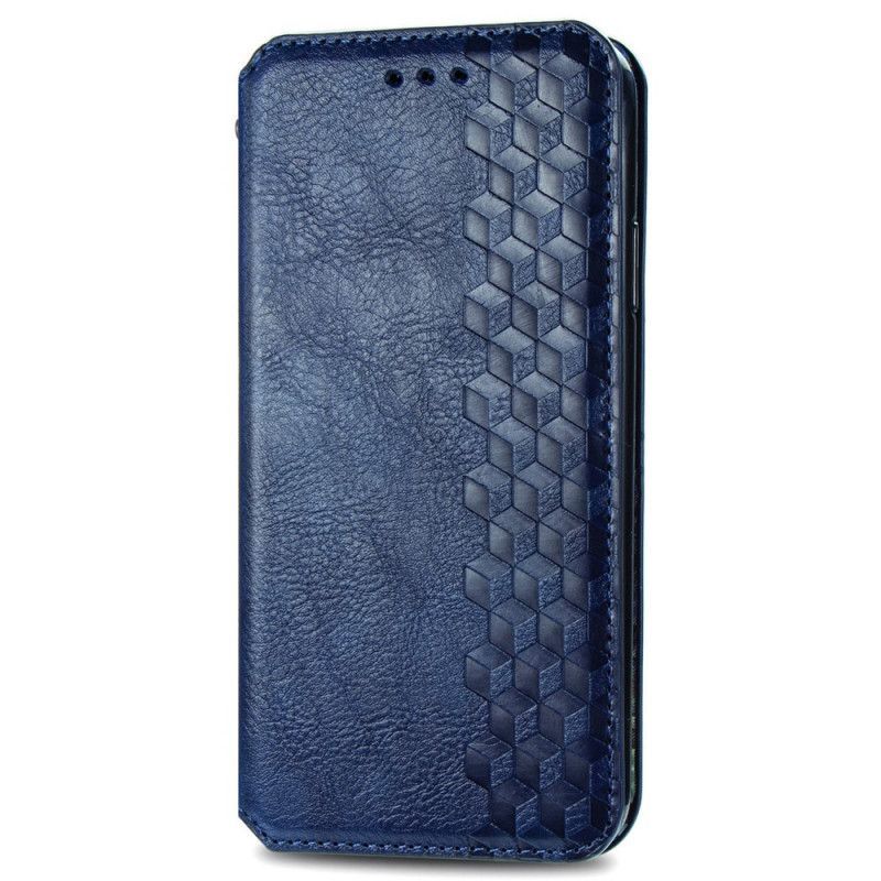 Kryty Na Mobil Na Moto E40 / E30 / E20 Flipové Pouzdro Kožený Efekt Diamond Textura