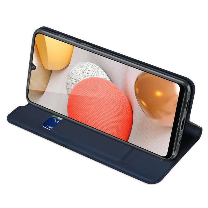 Kryty Na Mobil Na Samsung Galaxy M12 / A12 Flipové Pouzdro Skin Pro Dux Ducis