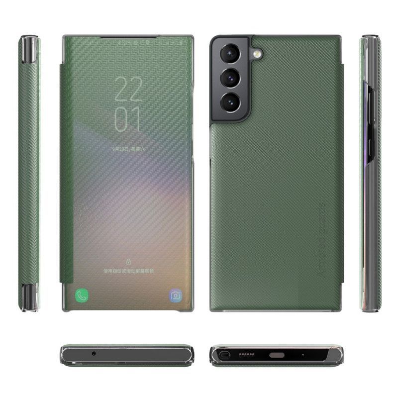 Kryty Na Mobil Na Samsung Galaxy S22 5G Uhlíkové Vlákno