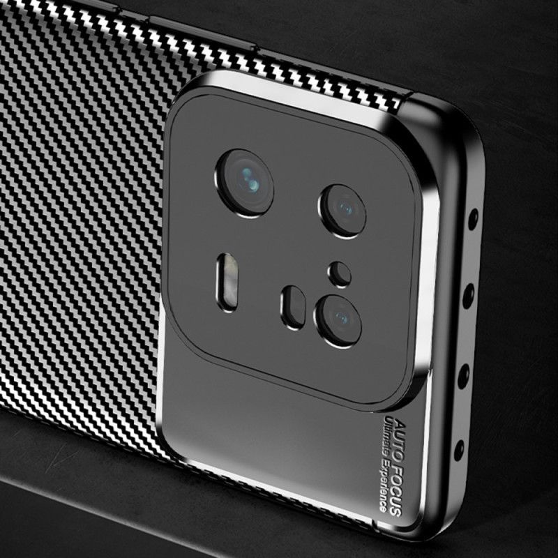 Kryty Na Mobil Na Xiaomi 13 Pro Flexibilní Textura Uhlíkových Vláken