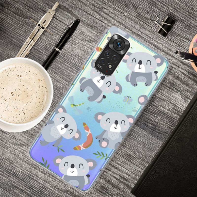 Kryty Na Mobil Na Xiaomi Redmi Note 11 / 11S Malé Pandy Šedé