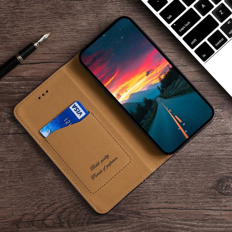 Kryty Na Mobil Na Xiaomi Redmi Note 11 Pro / 11 Pro 5G Flipové Pouzdro Efekt Texturované Kůže