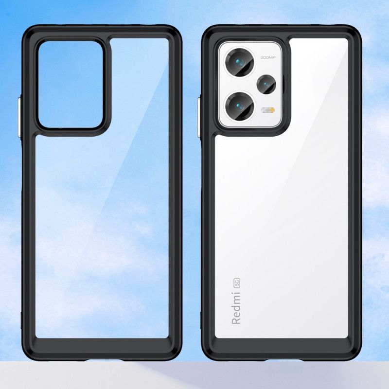 Kryty Na Mobil Na Xiaomi Redmi Note 12 Pro Plus Průhledná Barva