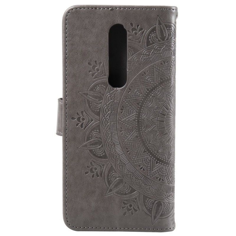 Flipové Pouzdro Na Oneplus 7 Pro Sluneční Mandala