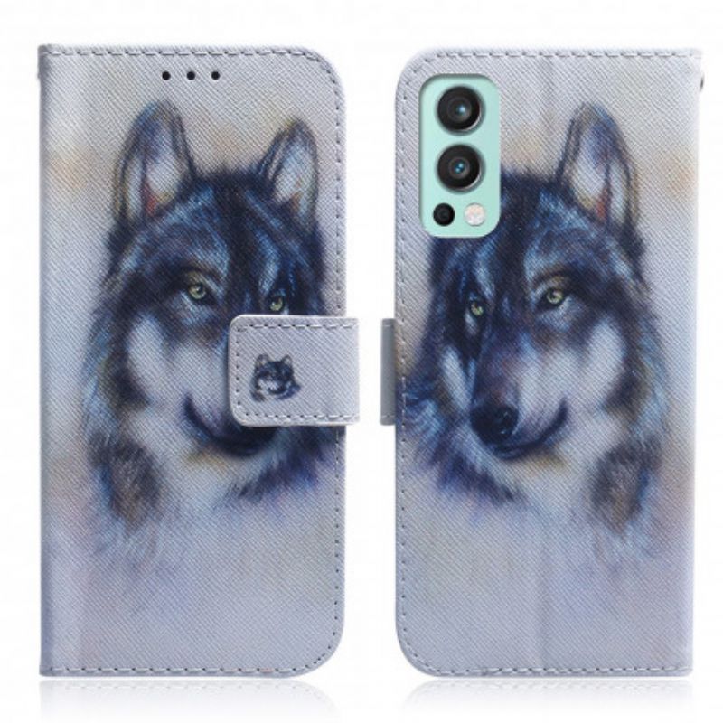 Flipové Pouzdro Na Oneplus Nord 2 5g Psí Vzhled