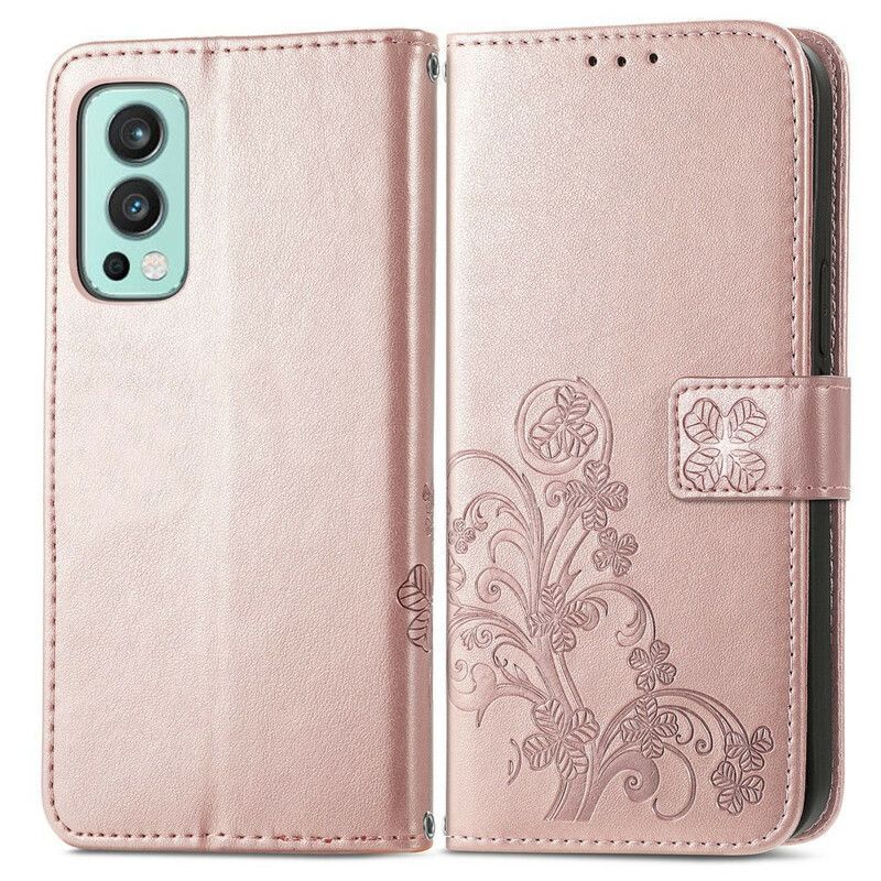Flipové Pouzdro Oneplus Nord 2 5g Čtyřlístek