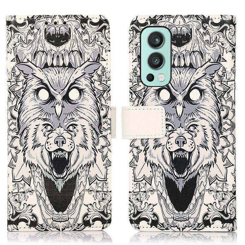 Flipové Pouzdro Oneplus Nord 2 5g Divoká Zvířata