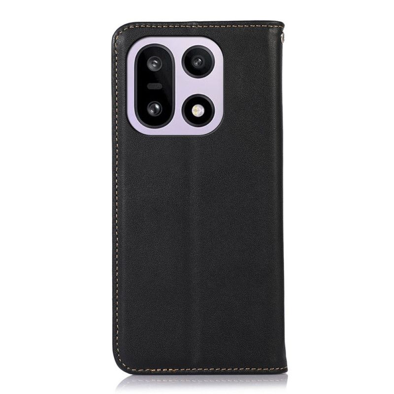 Kožené Pouzdro Folio Oneplus 15 Kůže Khazneh