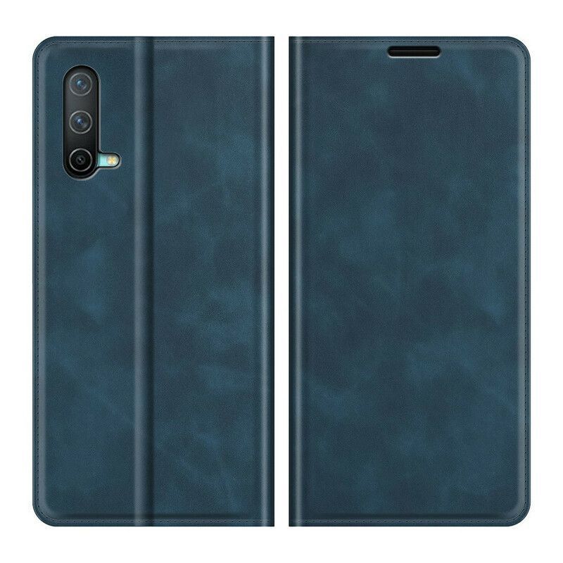 Kožené Pouzdro Folio Oneplus Nord Ce 5g Dotek Pokožky