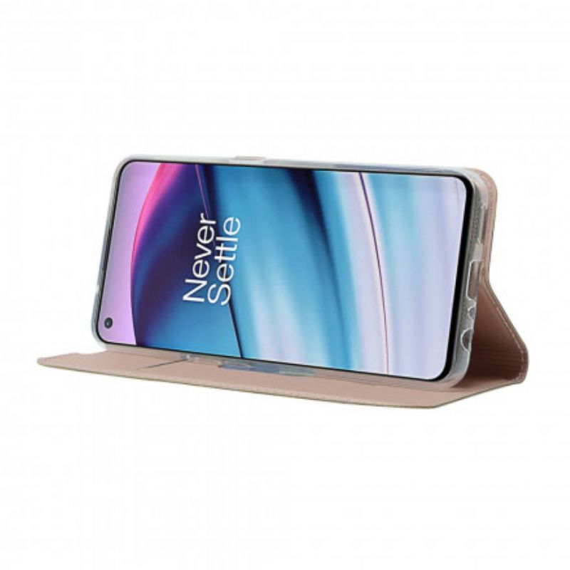 Kožené Pouzdro Folio Oneplus Nord Ce 5g Magnetická Spona