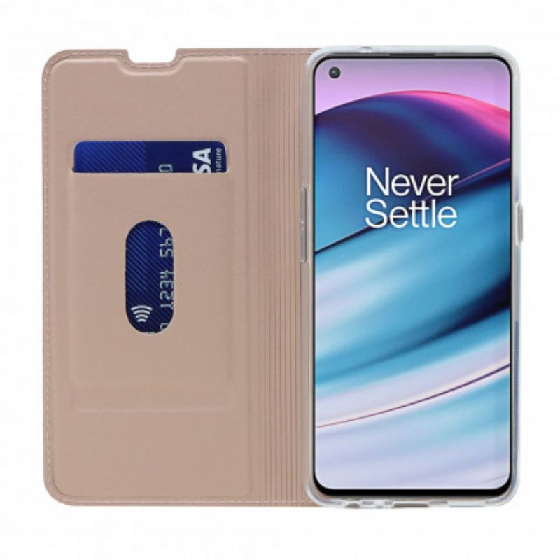 Kožené Pouzdro Folio Oneplus Nord Ce 5g Magnetická Spona