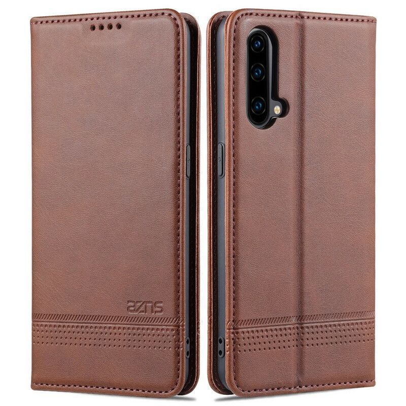 Kožené Pouzdro Folio Oneplus Nord Ce 5g Styl Kůže Azns