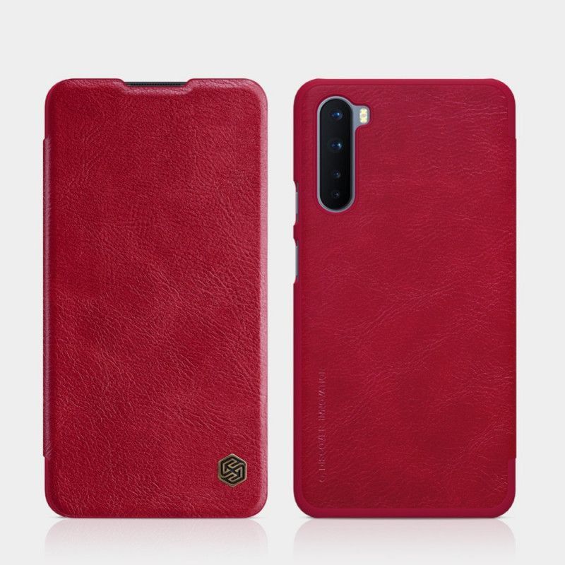 Kožené Pouzdro Folio Oneplus Nord Série Nillkin Qin