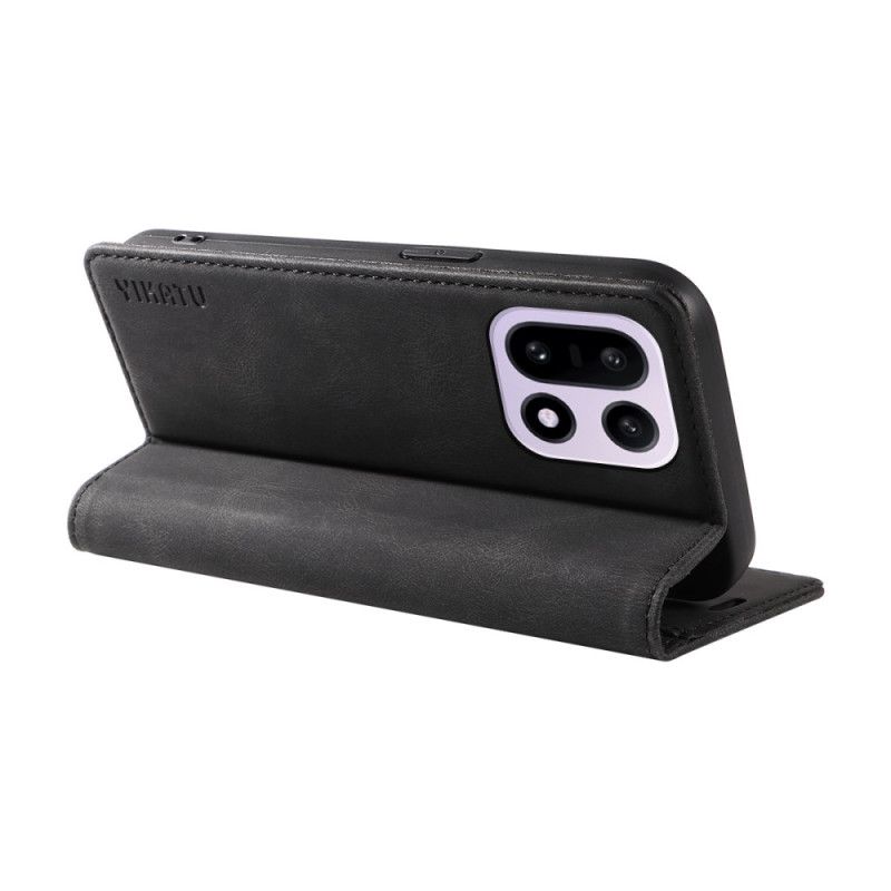 Kožené Pouzdro Oneplus 15 Yikatu Semišový Efekt