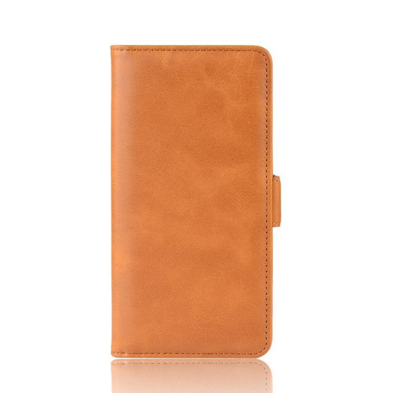 Kožené Pouzdro Oneplus 7t Elegantní Textura Kůže