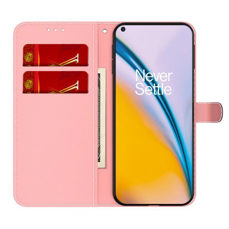 Kožené Pouzdro Oneplus Nord 2 5g Akvarel