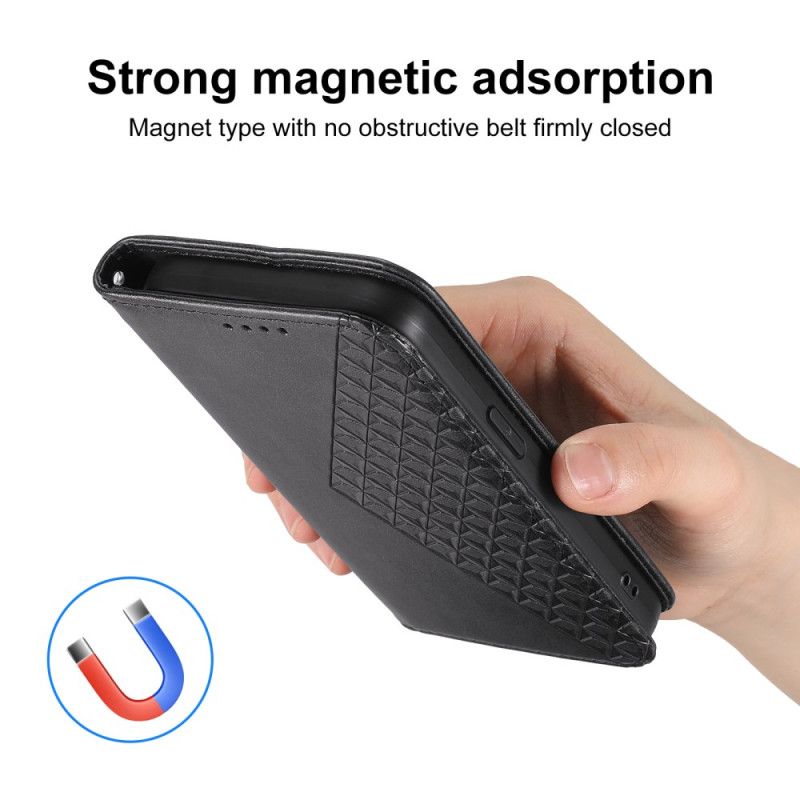 Kožené Pouzdro Oneplus Nord 4 Kryty Na Mobil Diamantový Povrch S Páskem